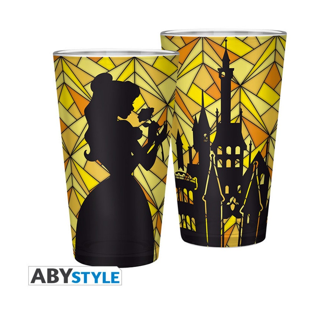 Abysse Disney: The Beauty &amp; The Beast - Belle Large Glass (400ml) (ABYVER162)