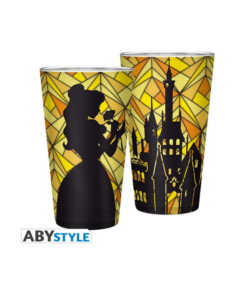 Abysse Disney: The Beauty &amp; The Beast - Belle Large Glass (400ml) (ABYVER162)