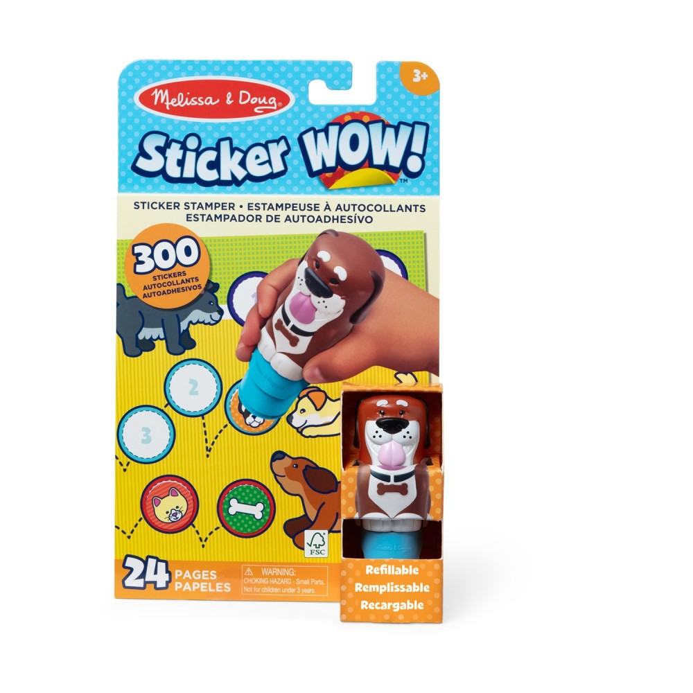 Melissa &amp; Doug Arts and Crafts: Sticker Wow! - Cocoa (20156125)