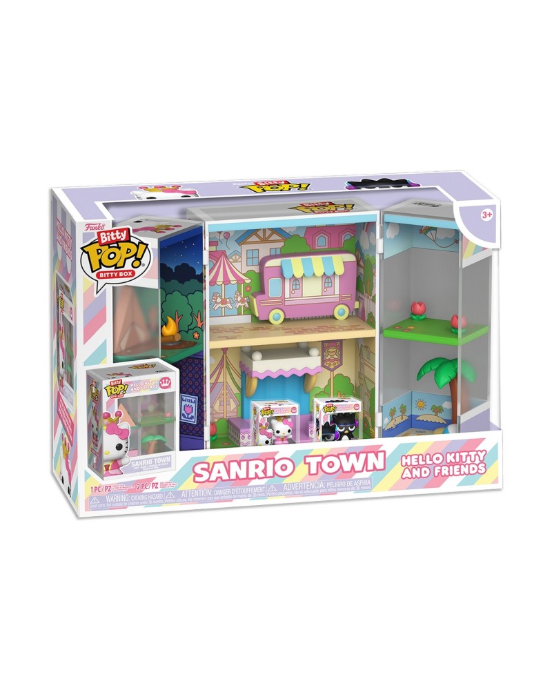 Funko Bitty Pop! Bitty Box: Hello Kitty And Friends - SanrioTown Vinyl Figures