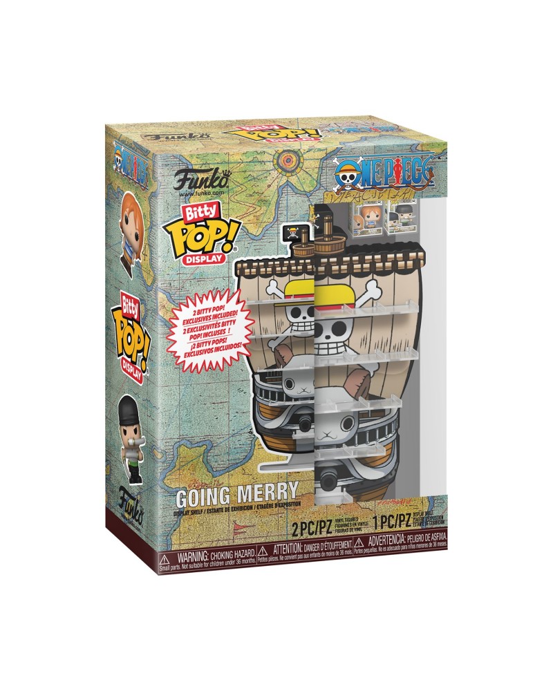 Funko Bitty Pop! Display: One Piece - Going Merry Vinyl Figures