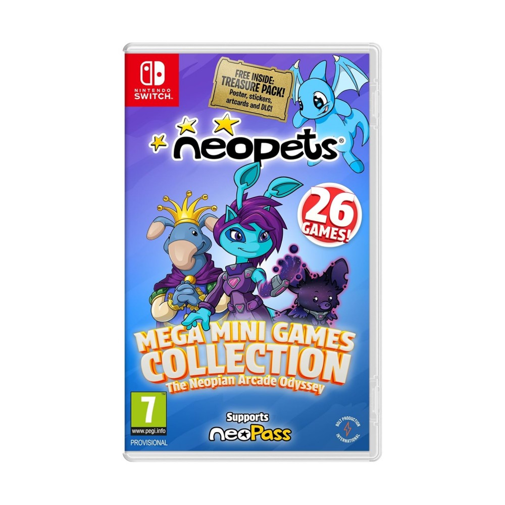 NSW Neopets - Mega Mini Games Collection:The Neoplan Arcade Odyssey Day One Edition
