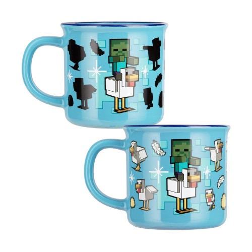 Paladone: Minecraft - Chicken Jockey Heat Change Mug (PP16272MCF)