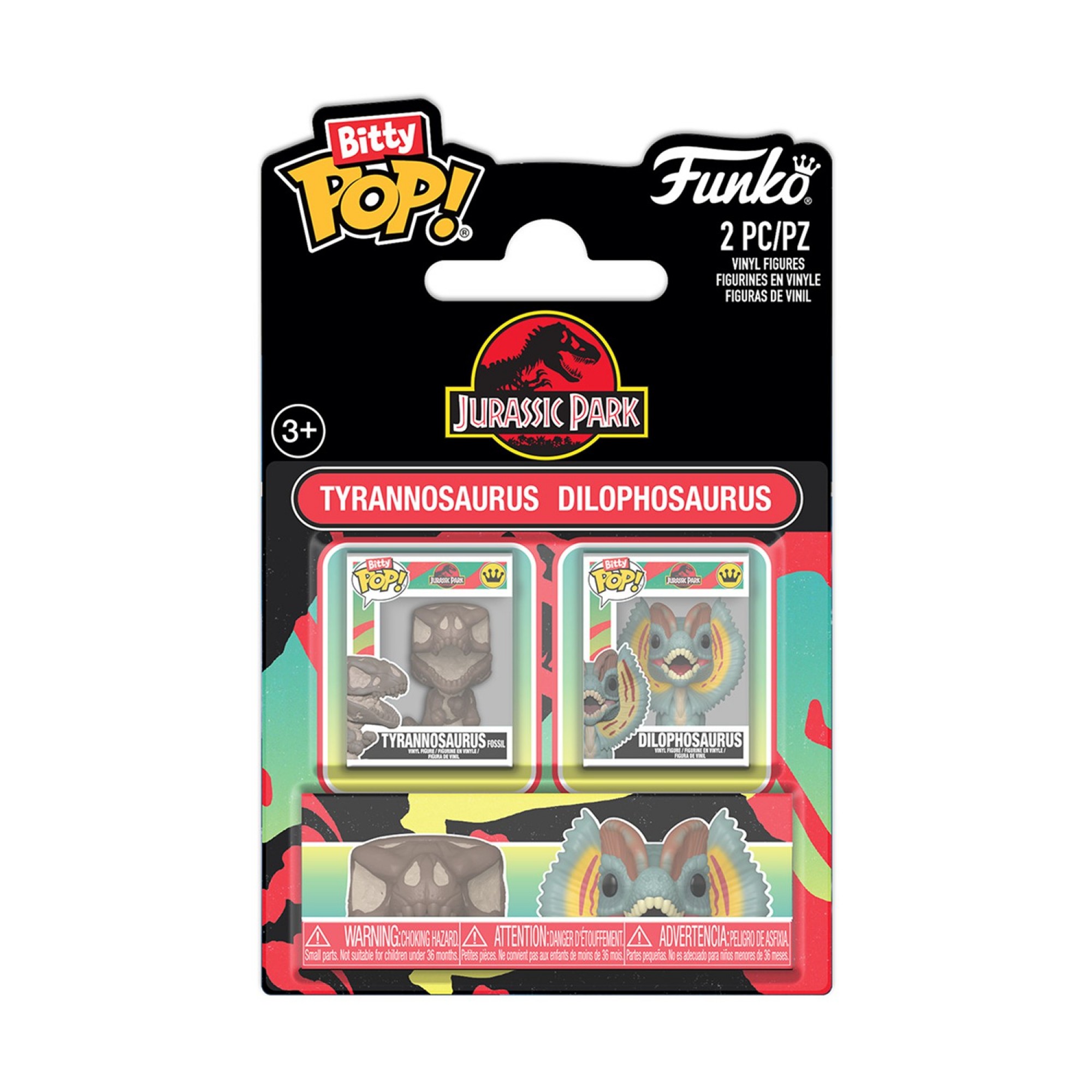 funko-bitty-pop-2-pack-jurassic-park-tyrannosaurus-fossil