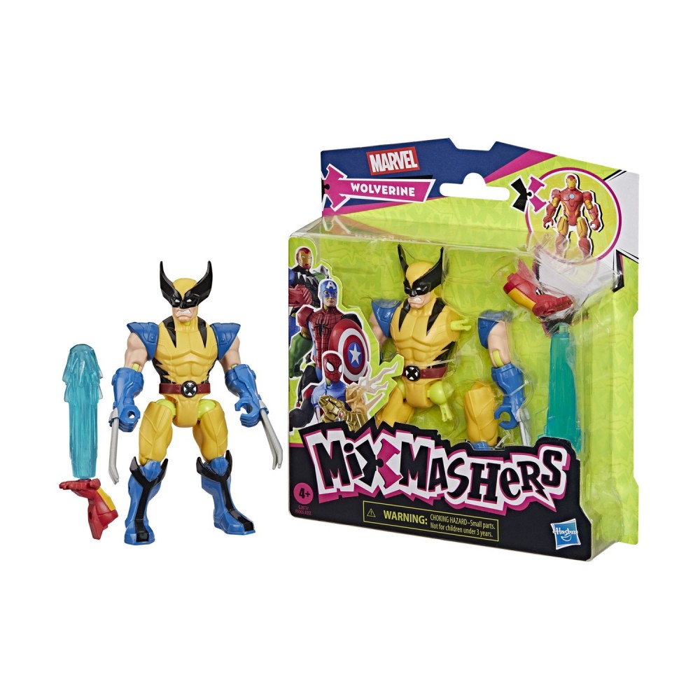 Hasbro Marvel Avengers: Mixmashers - Wolverine Figure (G2877)