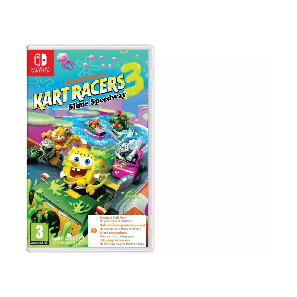 NSW Nickelodeon Kart Racers 3: Slime Speedway (Code in a Box)
