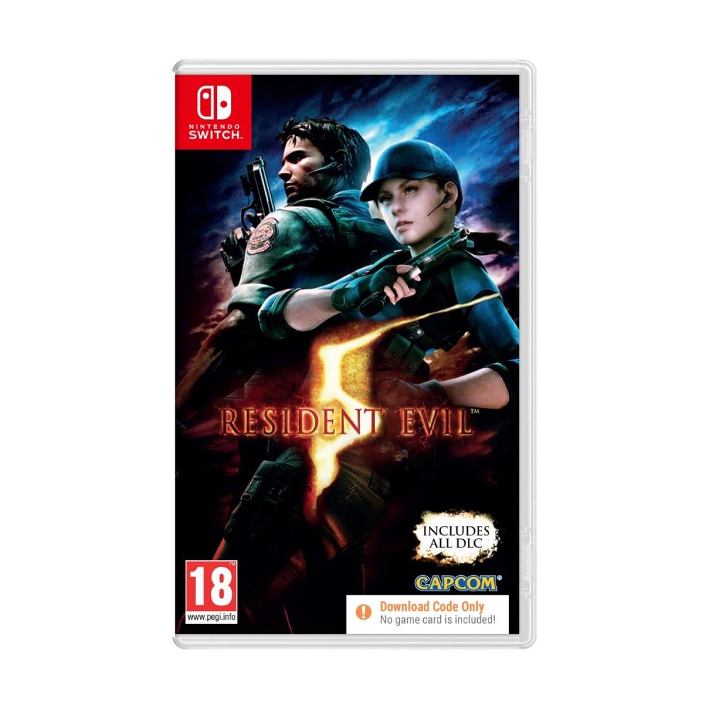 NSW Resident Evil 5 (Code in a Box)