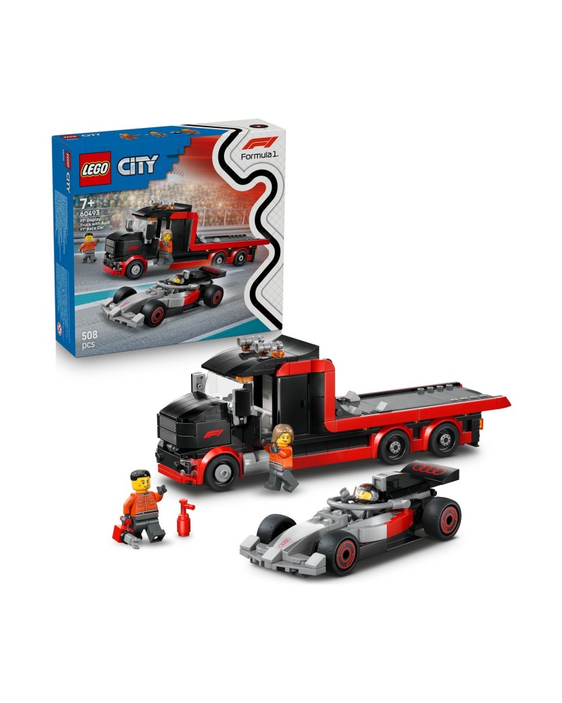 LEGO® City: F1® Display Truck with Audi F1® Race Car (60493)