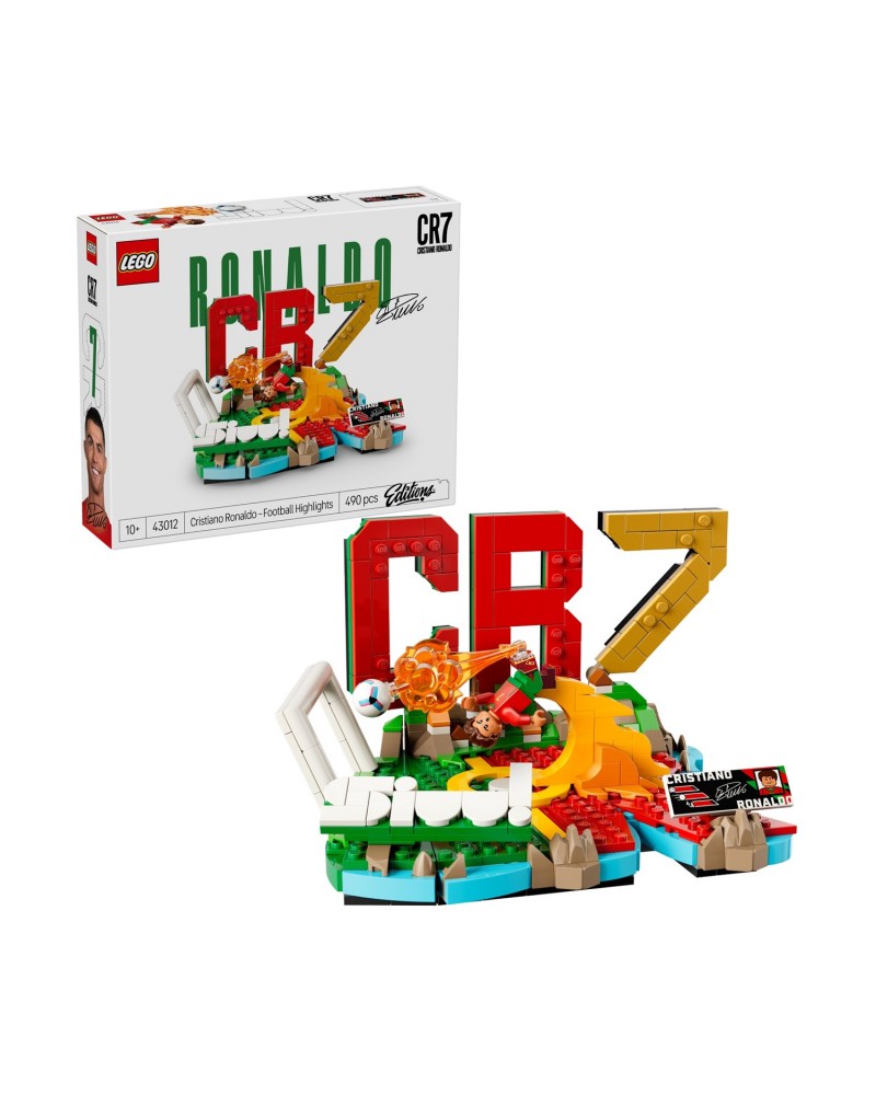 LEGO Editions: Cristiano Ronaldo – CR7 - Football Highlights (43012)