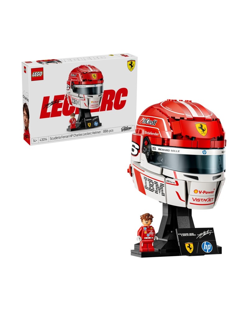 LEGO Editions Scuderia Ferrari HP Charles Leclerc Helmet (43014)