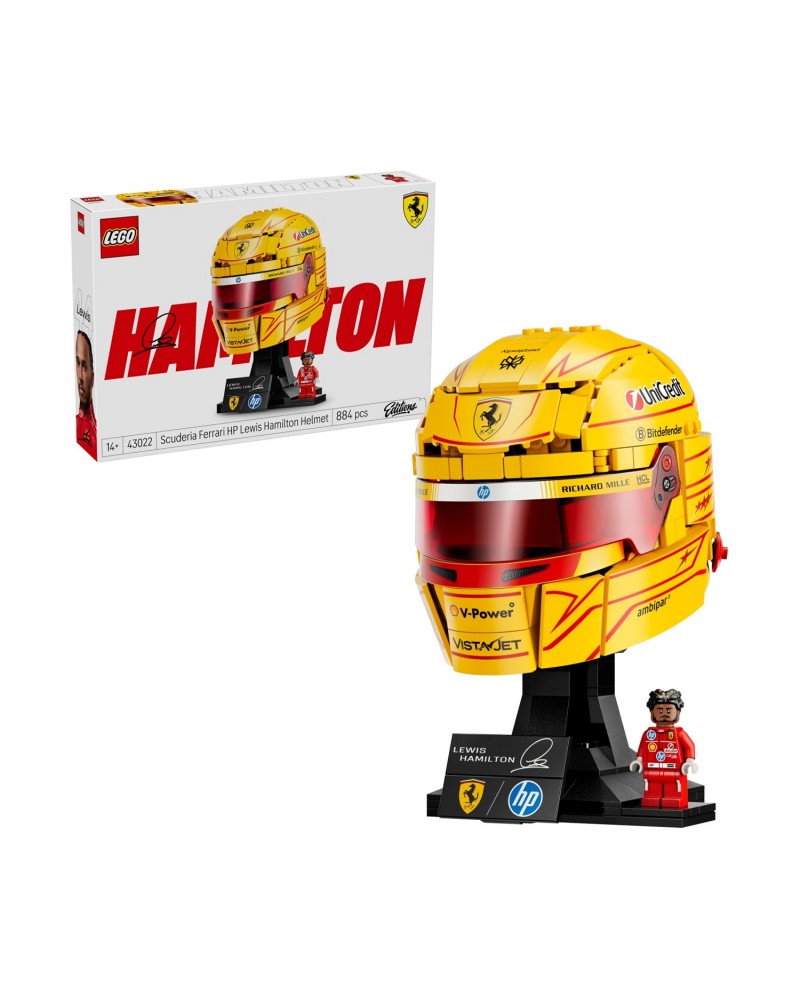 LEGO Editions Scuderia Ferrari HP Lewis Hamilton Helmet (43022)