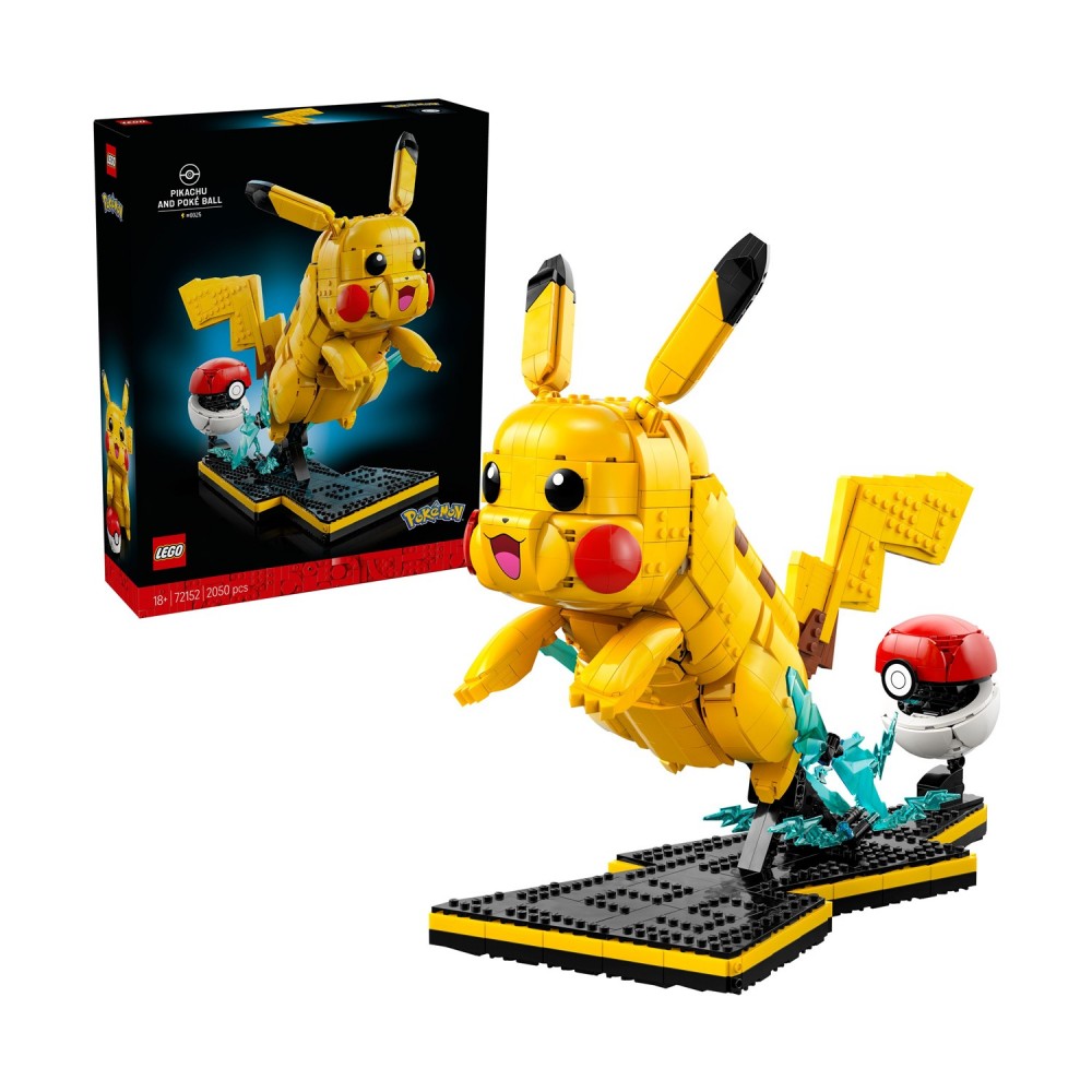 LEGO Pokémon: Pikachu and Poké Ball (72152)