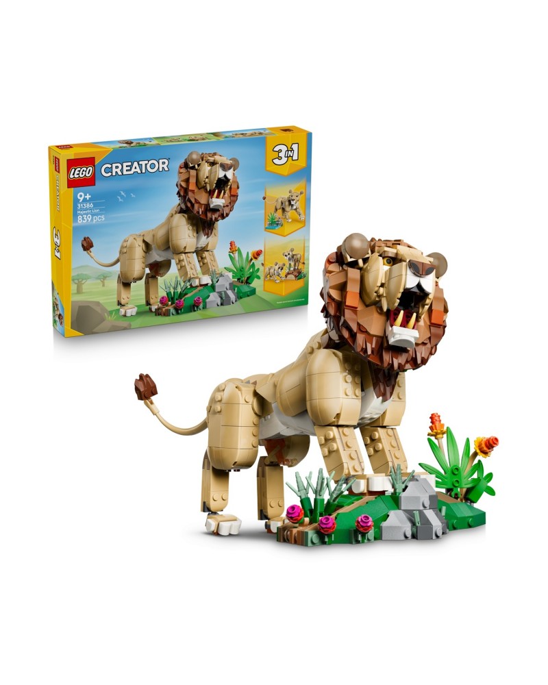 LEGO Creator: Wild Animals: Majestic Lion 3in1 (31386)