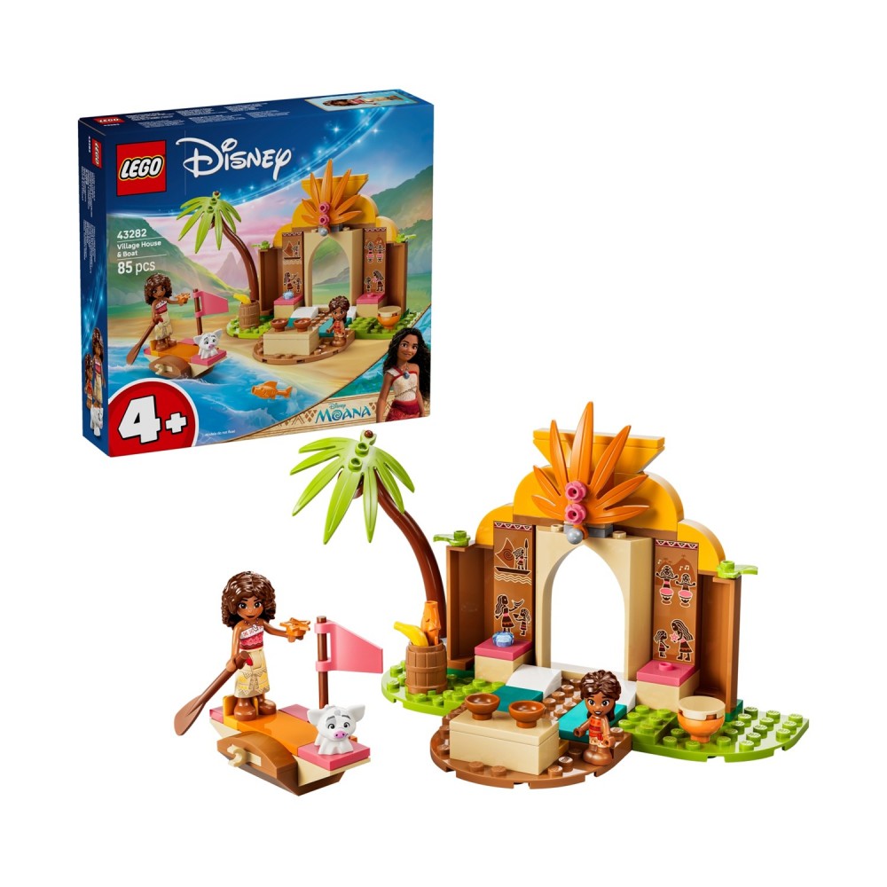 LEGO Disney: Moana Village House &amp; Boat (43282)