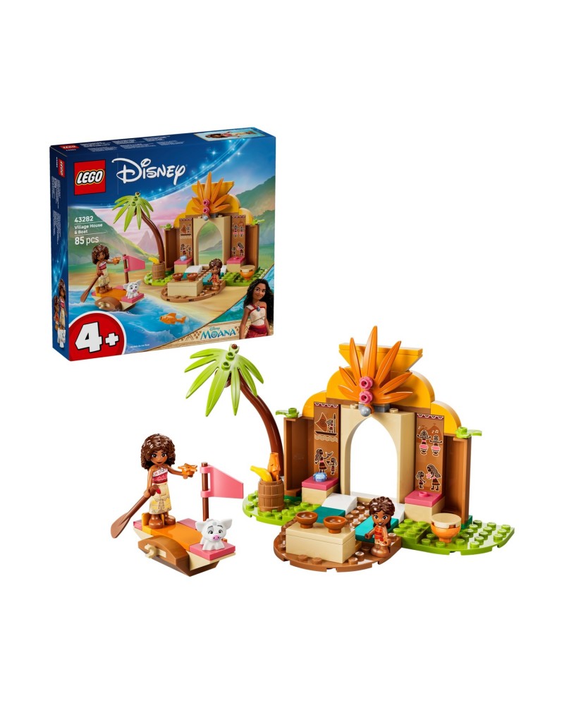 LEGO Disney: Moana Village House &amp; Boat (43282)