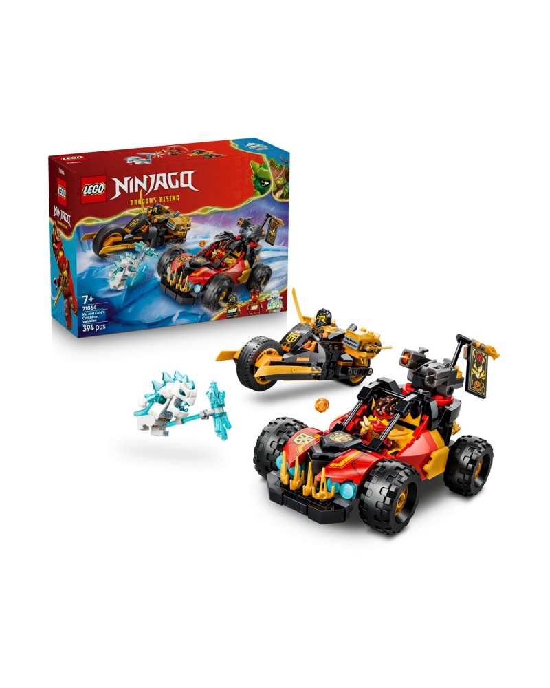LEGO NINJAGO: Kai and Cole’s Combiner Vehicles (71864)