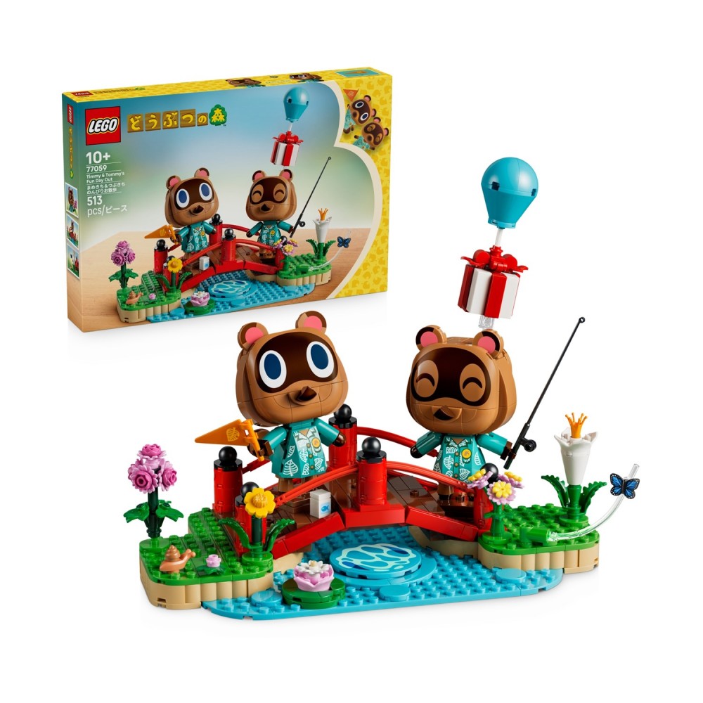 LEGO Animal Crossing: Timmy &amp; Tommy’s Fun Day Out Toy (77059)
