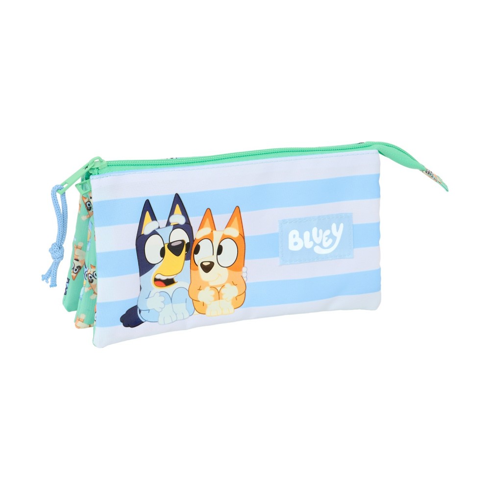 Safta: Bluey Sisters - Triple Pencil Case (812533744)