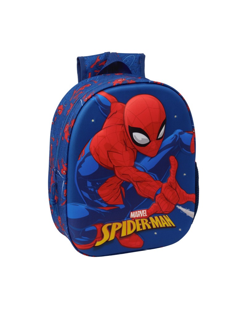 Safta: Spiderman - 3D Backpack with Led Lights (33cm) (622673892)