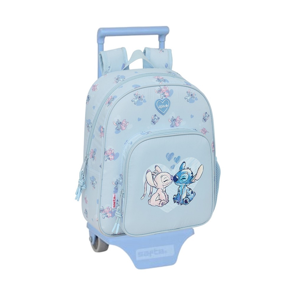 Safta: Stitch - Trolley (Removable) Small Backpack (34cm) (612602006)