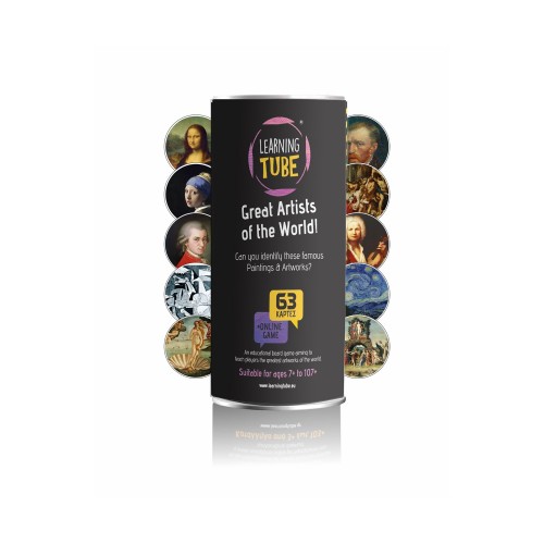 K-Toyz Learning Tubes: Great Artists Of The World (English Language) (LT-016)