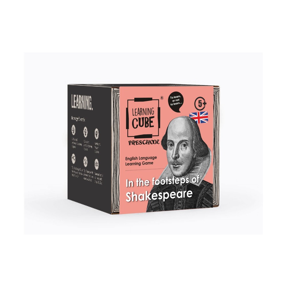 K-Toyz Learning Cubes: In The Footsteps Of Shakespear (English Language) (LC-031)