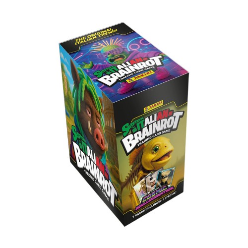 Panini Italian Brainrot 2: Display of 24 Packs (7 cards per Pack)