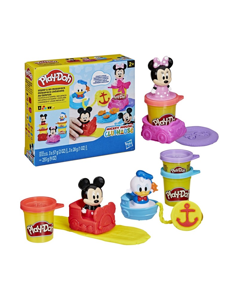 Hasbro Play-Doh Disney Jr: Mickey Mouse Clubhouse - Stamp &amp; Go Megapack (G3110)