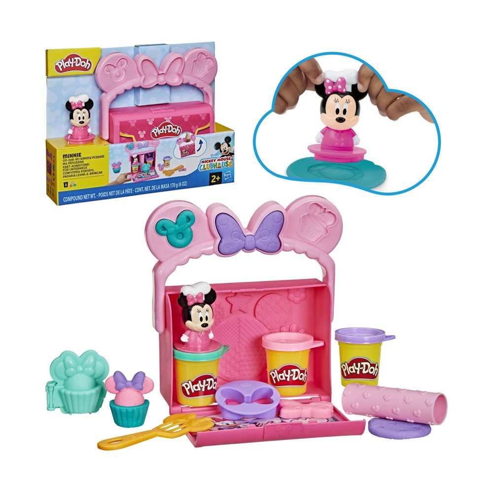 Hasbro Play-Doh Disney Jr: Mickey Mouse Clubhouse - On-The-Go  Bkery Playset (G3109) *