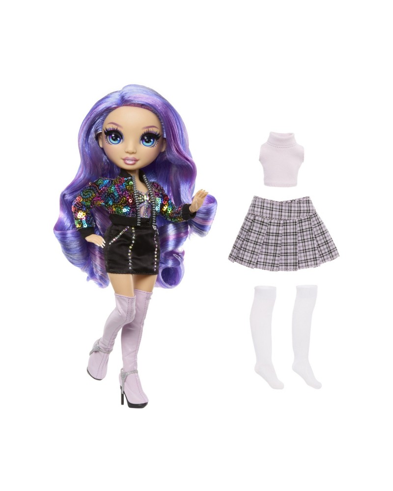 MGA Rainbow High: Style Icons - Fashion Doll Violet (431602)