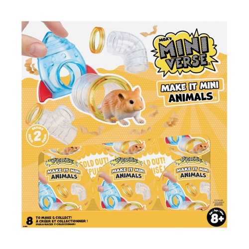 MGA Miniverse: Make It Mini Series Animals - (2 designs) (531739)