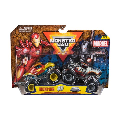 Spin Master Monster Jam Marvel: Venom Vs Amazing Spider-Man Vehicles (20152834)