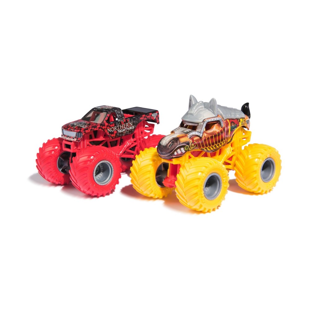 Spin Master Monster Jam: Knightmare vs Nothern Nightmare - 2 Pack Vehicle (20150278)