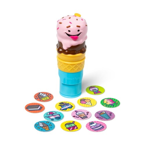 Melissa &amp; Doug Arts and Crafts: Sticker Wow! - Ice Cream (20156123)