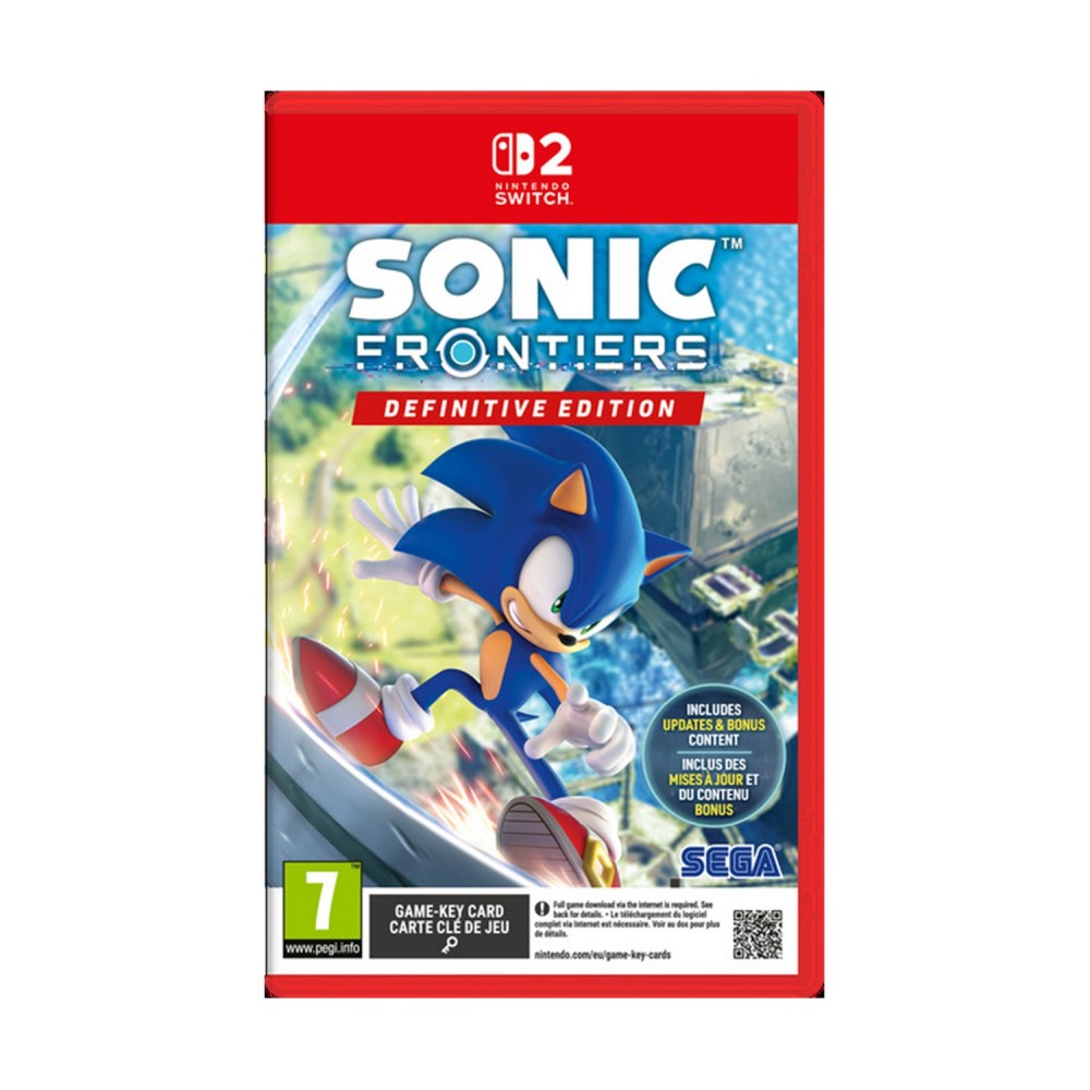 NSW2 Sonic Frontiers - Definitive Edition (Game Key Card)