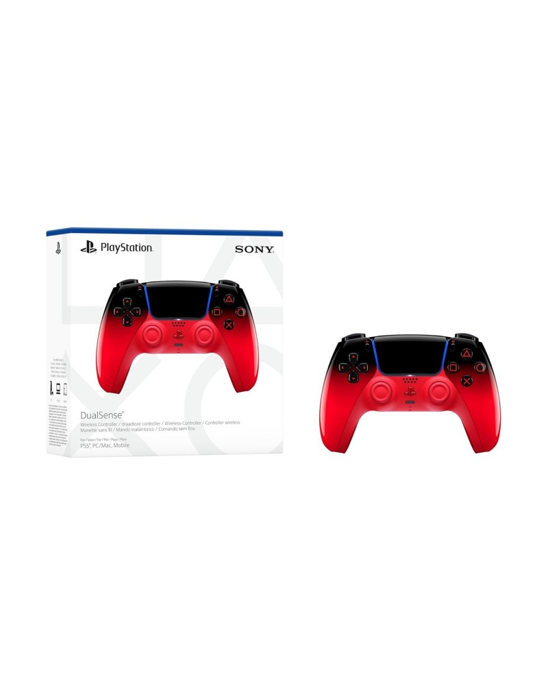 PS5 Sony DualSense Wireless Controller - Techno Red