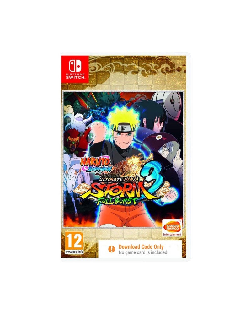 NSW Naruto Ultimate Ninja Storm 3 Full Burst (Code in a Box)
