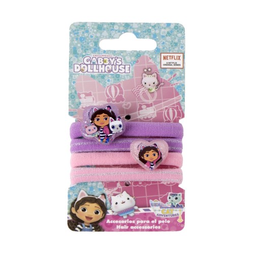 Cerda Beauty: Gabby’s Dollhouse - Hair Tie (4pcs) (2500003449)