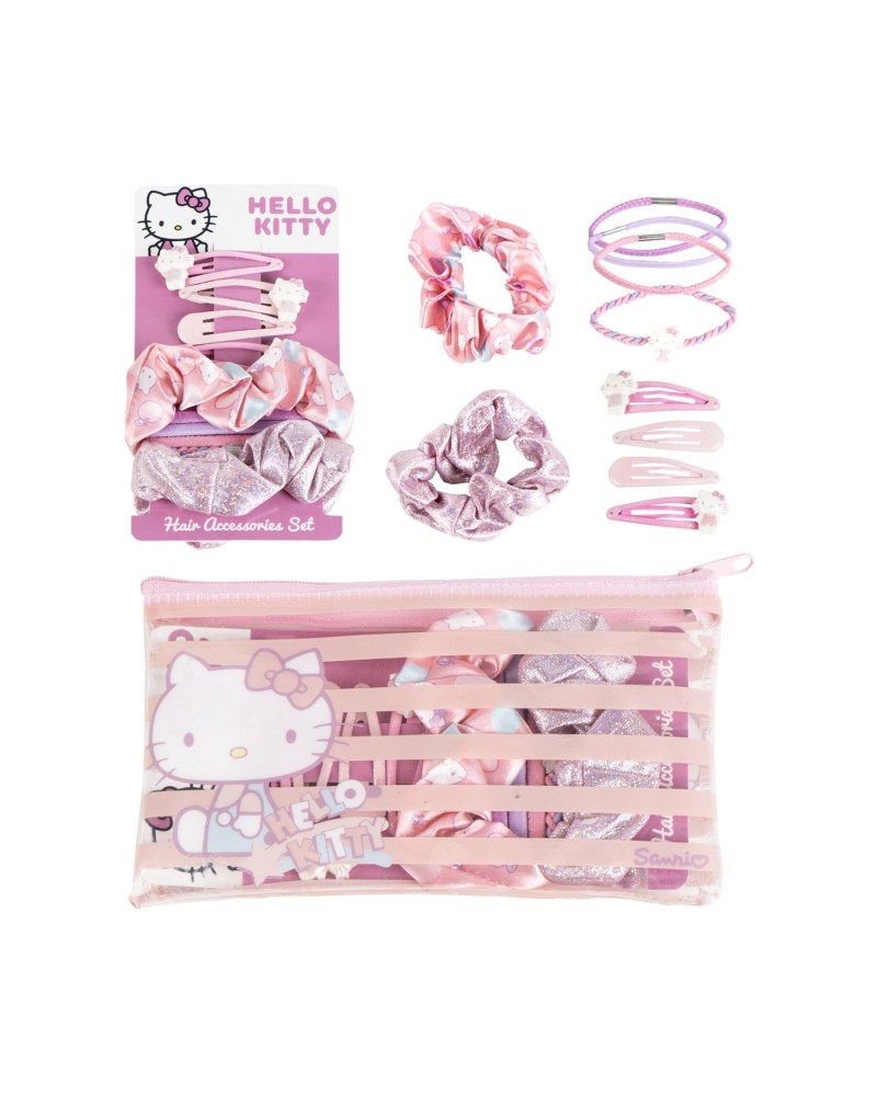 Cerda Beauty: Hello Kitty - Hair Accessories Set with Pouch (2500003297)