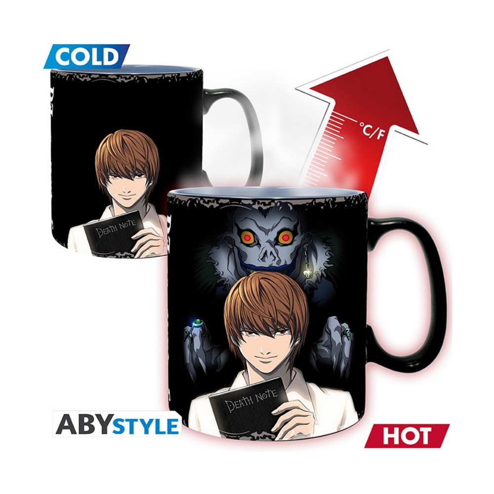 Abysse: Death Note - Kira &amp; L Heat Change Mug (460ml) (ABYMUGA477)