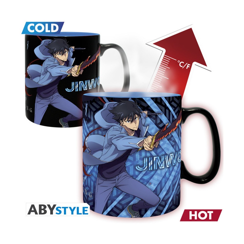 Abysse: Solo Leveling - Jinwoo &amp; Igris Heat Change Mug (460ml) (ABYMUGA690)