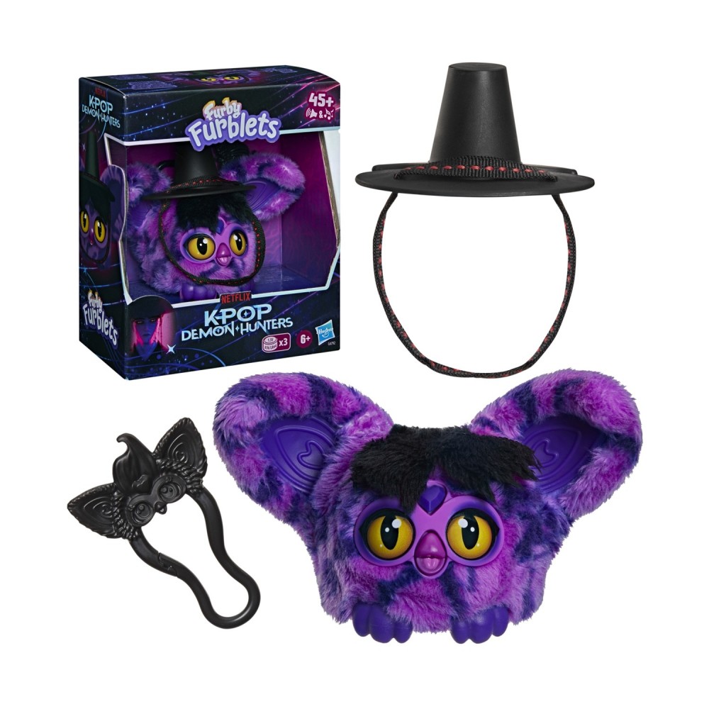 Hasbro Kpop Demon Hunters: Furblets Saja Boy Demon Mini Friend (G4792)