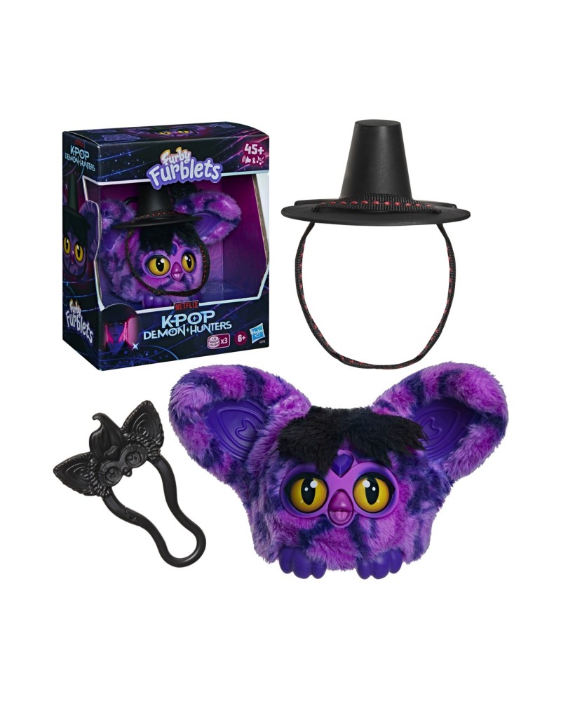 Hasbro Kpop Demon Hunters: Furblets Saja Boy Demon Mini Friend (G4792)