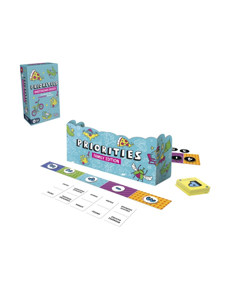 Hasbro Family Games: Priorities Family Edition (G3179)