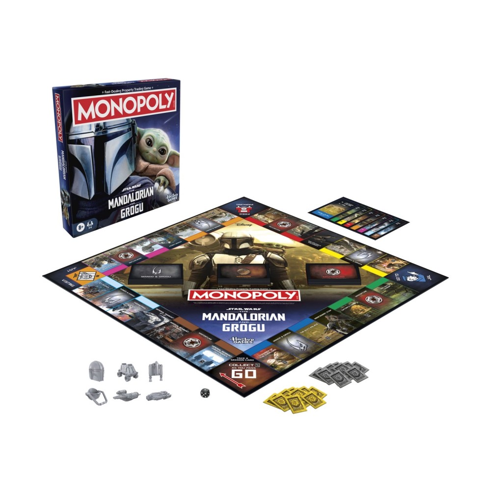 Hasbro Disney: Monopoly Star Wars - The Mandalorian &amp; Grogu Edition (English Language) (G3170)