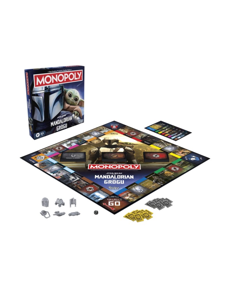 Hasbro Disney: Monopoly Star Wars - The Mandalorian &amp; Grogu Edition (English Language) (G3170)