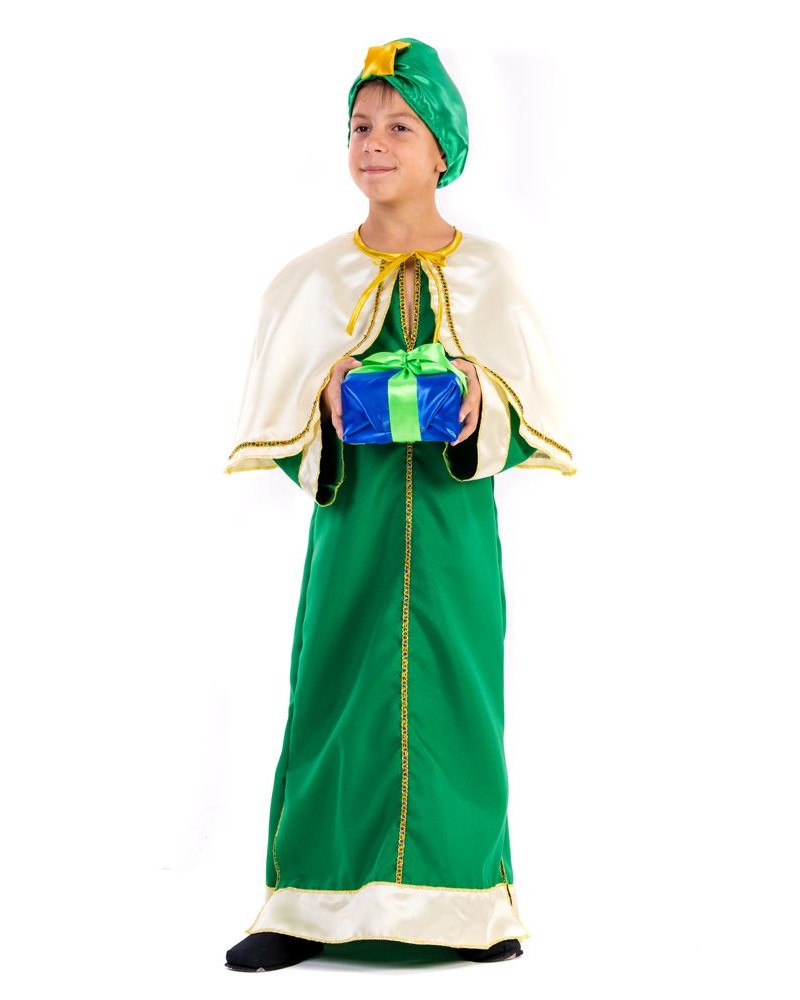 Χριστουγεννιάτικη Στολή Μάγος (Πράσινος)