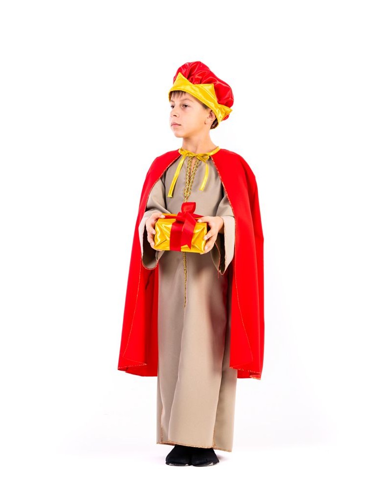 Χριστουγεννιάτικη Στολή Μάγος (Κόκκινος)