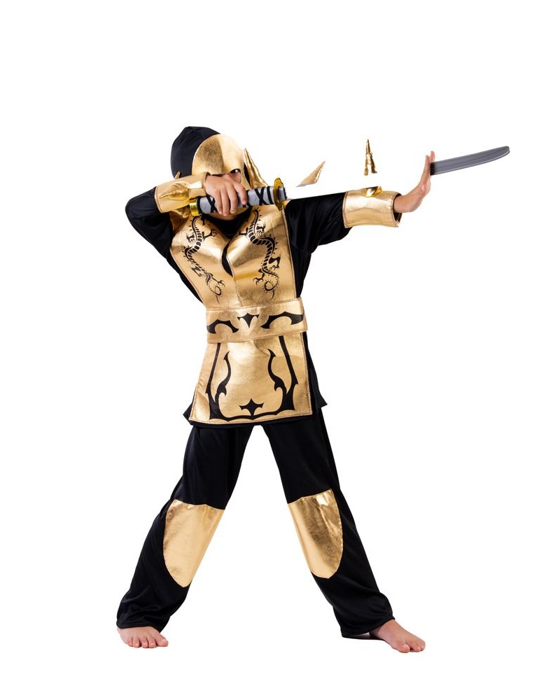 Αποκριάτικη Στολή Golden Dragon Ninja