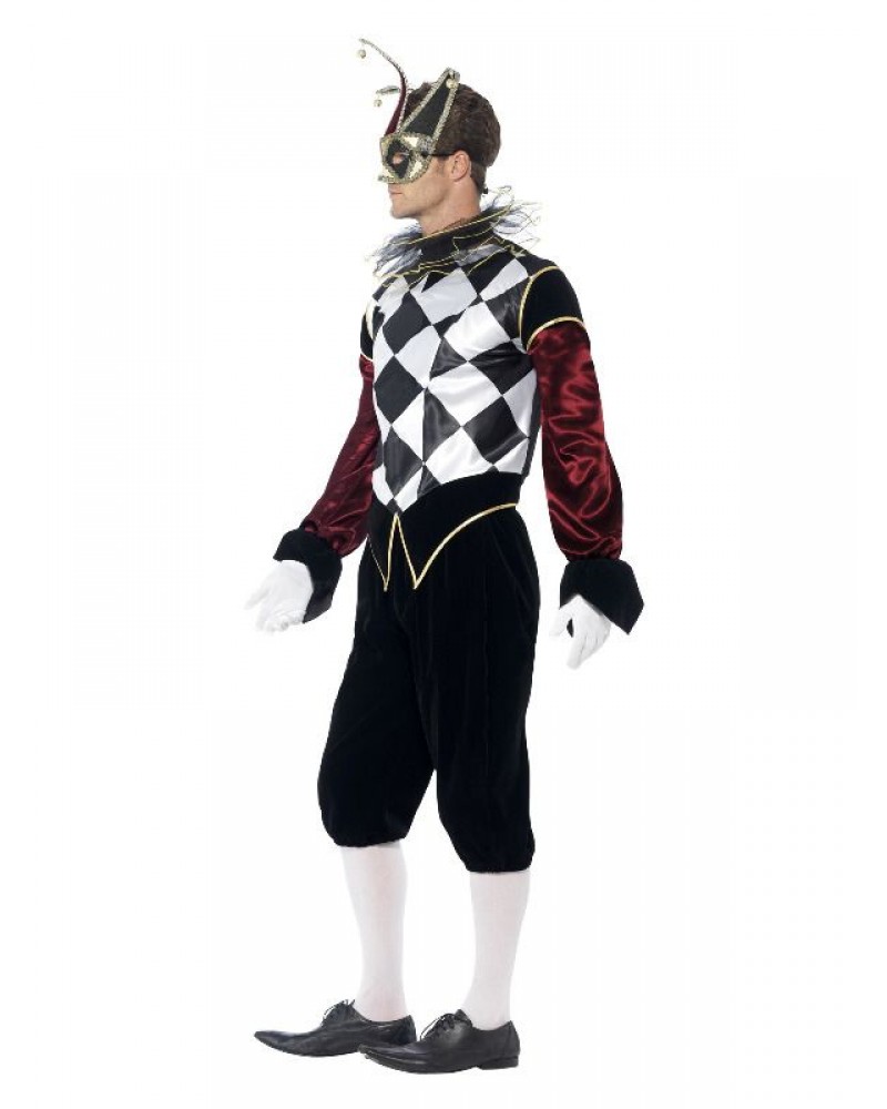 Αποκριάτικη Στολή Gothic Venetial Harlequin